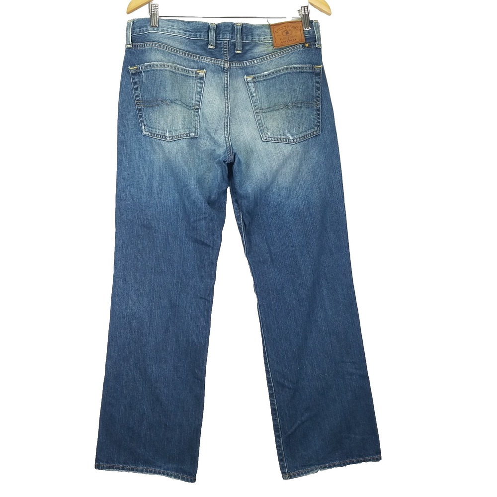 Lucky Brand 361 Vintage Straight Jeans Men Sz 32 fits 34x30 Casual Medium Wash